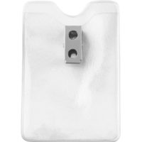 Vertical Badge Holder Top Load w/Clip