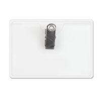 Horizontal Top Load Badge Holder w/ Clip