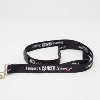 I Support a Cancer Warrior Lanyard