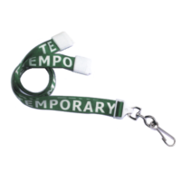 Breakaway 5/8" Width Lanyard with TEMPORARY