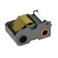 Fargo DTC1000 & DTC4250e Ribbon EZ Gold with Cleaning Roller