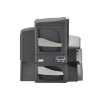 Fargo DTC4500e DS Printer w SS Lam and ISO Mag Stripe Encoder