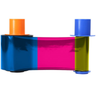 Fargo Connect YMCKO Printer Ribbon