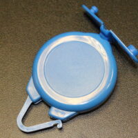 Ski/Sports Pass Flex Hook Badge Reel with Snap Closure - 40030BL (DISCONTINUED - ONLY WHILE SUPPLY LAST)